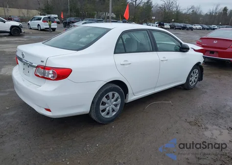 2011 Toyota Corolla Le из США, поврежденный, VIN JTDBU4EE2B9151414